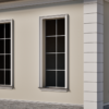 Ancadrament decorativ din polistiren expandat cu rasina minerala  120x80 B