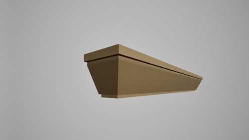 Ancadrament decorativ din polistiren expandat cu rasina minerala  120x80