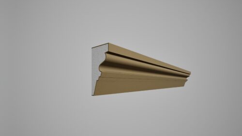 Ancadrament decorativ din polistiren expandat cu rasina minerala  130x65