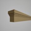 Ancadrament decorativ din polistiren expandat cu rasina minerala  135x55