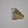 Ancadrament decorativ din polistiren expandat cu rasina minerala  140x60 A