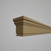 Ancadrament decorativ din polistiren expandat cu rasina minerala  140x60 A