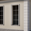 Ancadrament decorativ din polistiren expandat cu rasina minerala  140x80