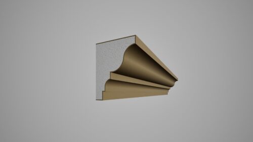 Ancadrament decorativ din polistiren expandat cu rasina minerala  150x115