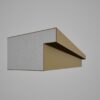 Ancadrament decorativ din polistiren expandat cu rasina minerala  150x250