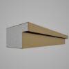 Ancadrament decorativ din polistiren expandat cu rasina minerala  150x250