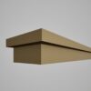 Ancadrament decorativ din polistiren expandat cu rasina minerala  150x250