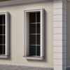 Ancadrament decorativ din polistiren expandat cu rasina minerala  150x250