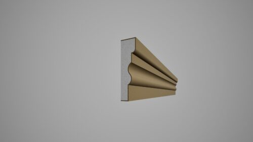 Ancadrament decorativ din polistiren expandat cu rasina minerala  150x40