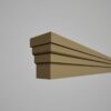 Ancadrament decorativ din polistiren expandat cu rasina minerala  150x50