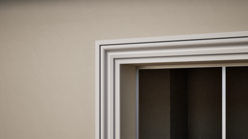 Ancadrament decorativ din polistiren expandat cu rasina minerala  150x55