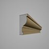 Ancadrament decorativ din polistiren expandat cu rasina minerala  150x70 B
