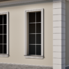 Ancadrament decorativ din polistiren expandat cu rasina minerala  150x70 B