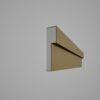 Ancadrament decorativ din polistiren expandat cu rasina minerala  160x40