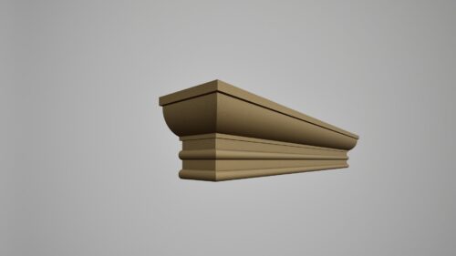 Ancadrament decorativ din polistiren expandat cu rasina minerala  165x90