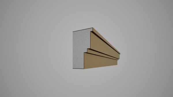 Ancadrament decorativ din polistiren expandat cu rasina minerala  170x100