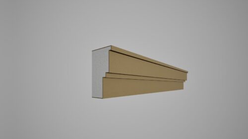 Ancadrament decorativ din polistiren expandat cu rasina minerala  170x100
