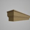 Ancadrament decorativ din polistiren expandat cu rasina minerala  170x100