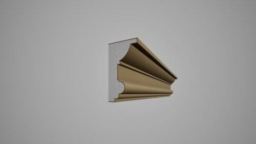 Ancadrament decorativ din polistiren expandat cu rasina minerala  185x100