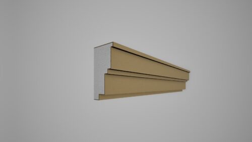 Ancadrament decorativ din polistiren expandat cu rasina minerala  190x100