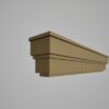 Ancadrament decorativ din polistiren expandat cu rasina minerala  190x100
