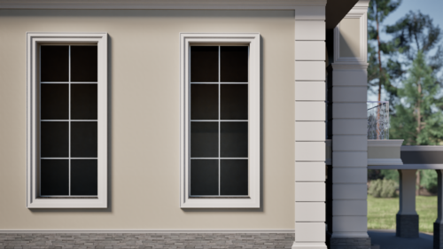 Ancadrament decorativ din polistiren expandat cu rasina minerala  190x100