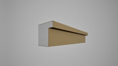 Ancadrament decorativ din polistiren expandat cu rasina minerala  200x200