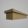 Ancadrament decorativ din polistiren expandat cu rasina minerala  200x200