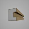 Brâu decorativ din polistiren expandat cu rasina minerala 120x100