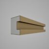 Brâu decorativ din polistiren expandat cu rasina minerala 120x100