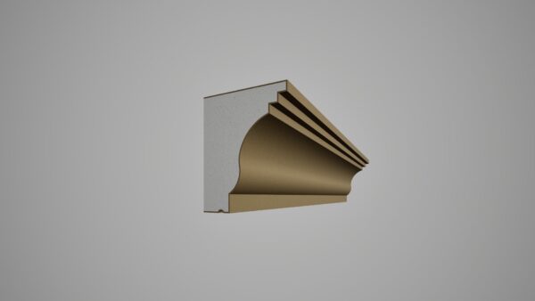 Cornisa decorativa din polistiren expandat cu rasina minerala, dimensiune 180x140x2000mm