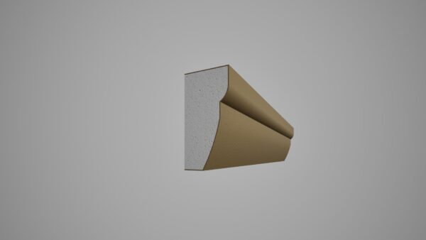 Cornisa decorativa din polistiren expandat cu rasina minerala, dimensiune 215x105x2000mm