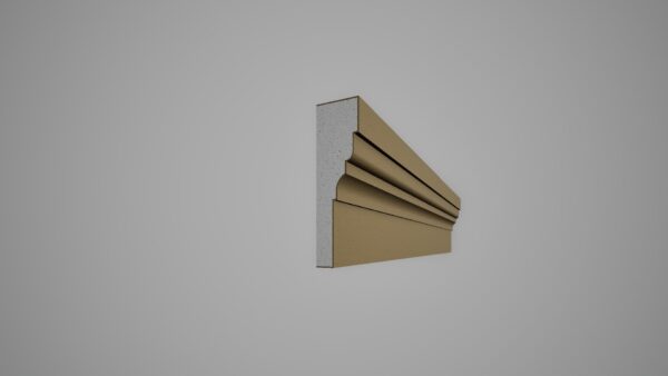 Cornisa decorativa din polistiren expandat cu rasina minerala, dimensiune 250x70x2000mm