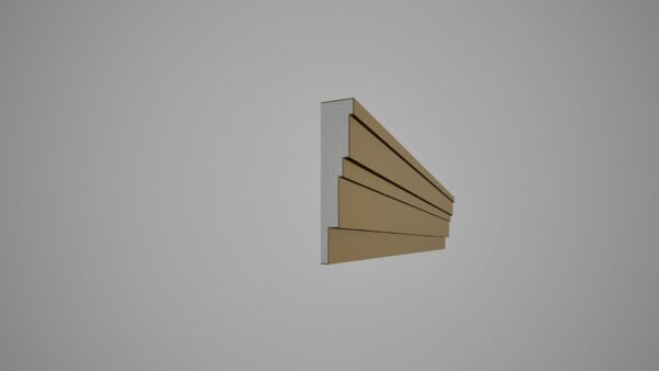 Cornisa decorativa din polistiren expandat cu rasina minerala, dimensiune 360x80x2000mm