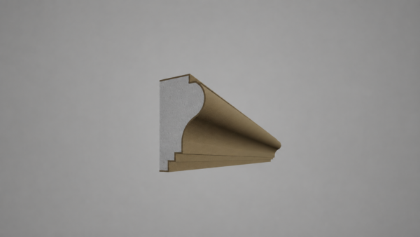 Brâu decorativ din polistiren expandat cu rasina minerala 120x65