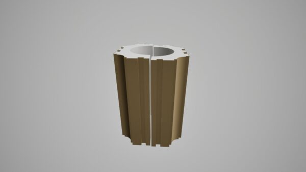 AP 3 R - EXT 420 x 270 (330) Rasina 3 Semicoloana decorativa AP 3 EPS - 420x270(330) Polistiren
