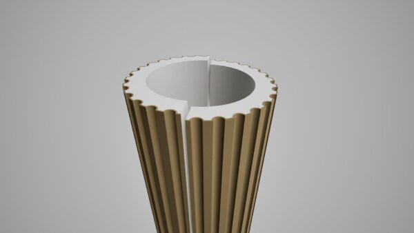 Semicoloana decorativa K 1 EPS - 235x170(190) Polistiren