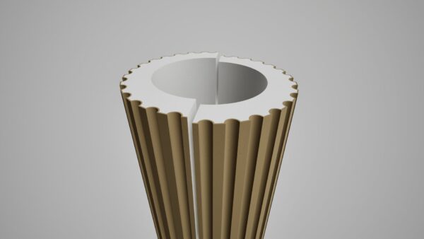 Semicoloana decorativa K 2 EPS - 300x200(240) Polistiren