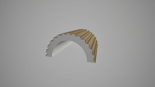 Semicoloana decorativa K 5 R - 480x340(390) Rasina