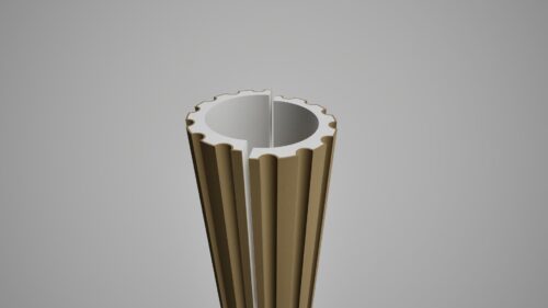 Semicoloana decorativa OL 1 EPS - 170x120(130) Polistiren