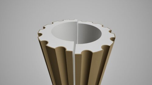 Semicoloana decorativa OL 2 EPS - 250x170(190) Polistiren