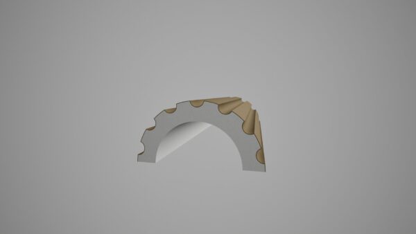 Semicoloana decorativa OL 5 R - 500x340(400) Rasina