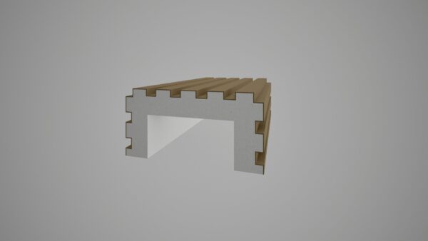 OP 2 R - EXT 350 x 220 (265) Rasina 5 Semicoloana decorativa OP 2 R - 350x220(265) Rasina