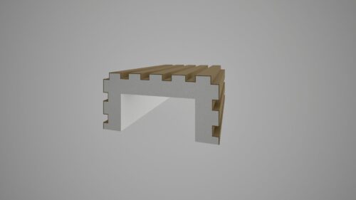 Semicoloana decorativa OP 3 R - 420x270(330) Rasina