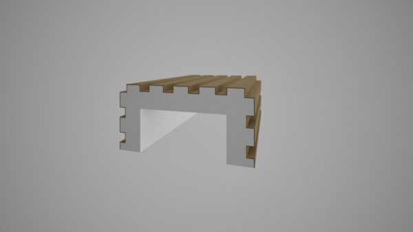 OP 3 R - EXT 420 x 270 (330) Rasina 5 Semicoloana decorativa OP 3 R - 420x270(330) Rasina