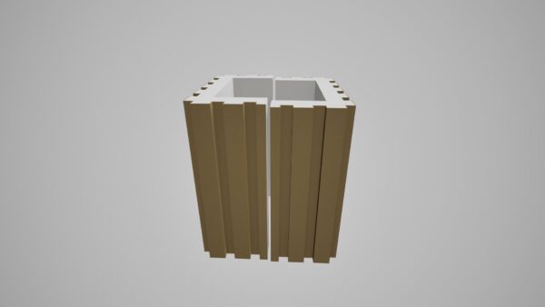 OP 4 R - EXT 500 x 340 (400) Rasina 3 Semicoloana decorativa OP 4 EPS - 500x340(400) Polistiren