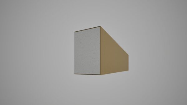 Brâu decorativ din polistiren expandat cu rasina minerala 150x100