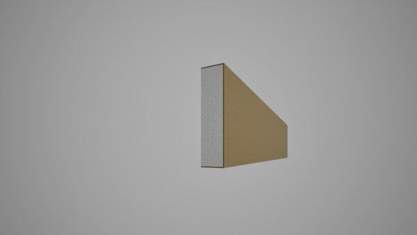 Brâu decorativ din polistiren expandat cu rasina minerala 150x55