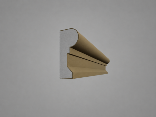 Brâu decorativ din polistiren expandat cu rasina minerala 160x70