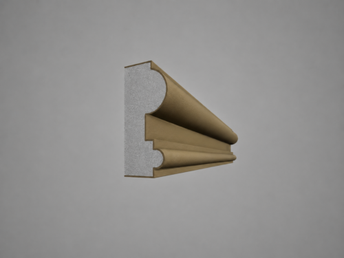 Brâu decorativ din polistiren expandat cu rasina minerala 165x80